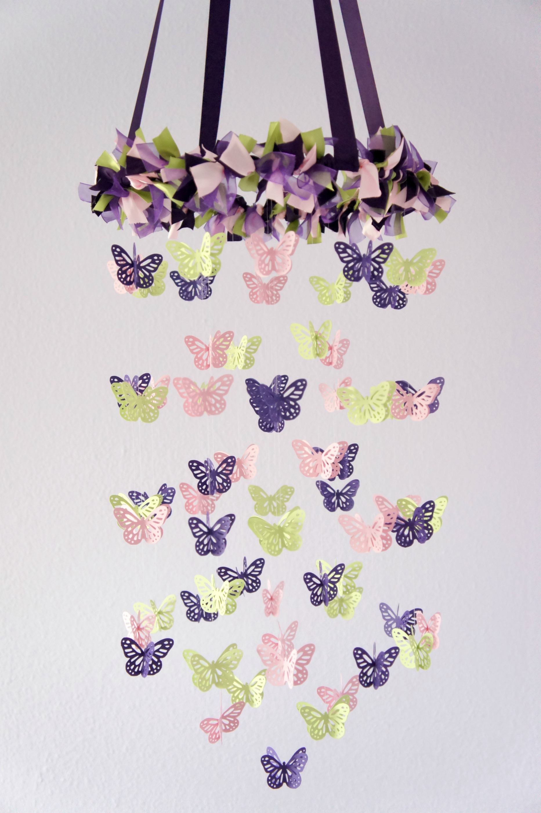 butterfly crib mobile